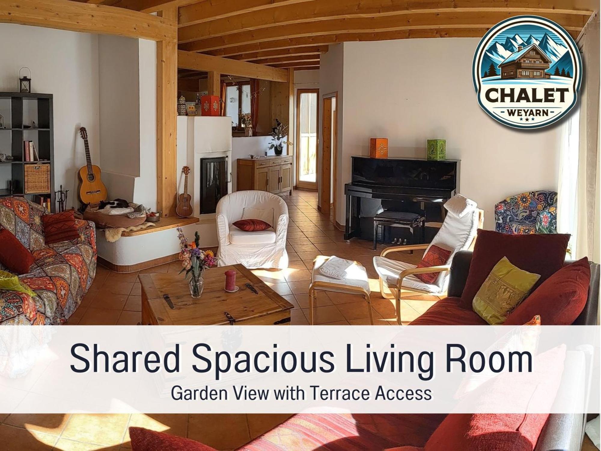 Chalet Weyarn - Doppelzimmer Mit Gartenblick Экстерьер фото